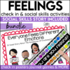 feelings check in and social skills activities