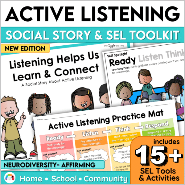 Active Listening Social Story SEL Activities Listening Skills Special Education Active Listening Social Story SEL Activities Listening Skills Special Education