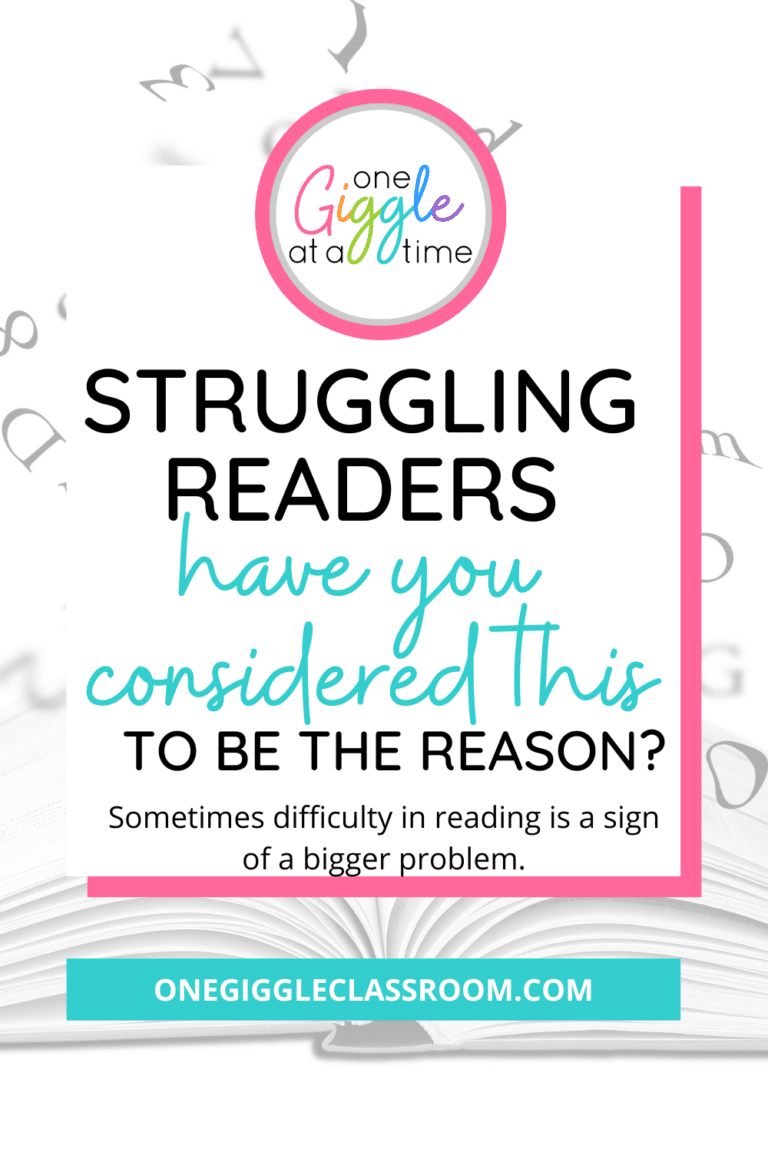 Struggling Readers? Have You Considered This To Be The Reason?