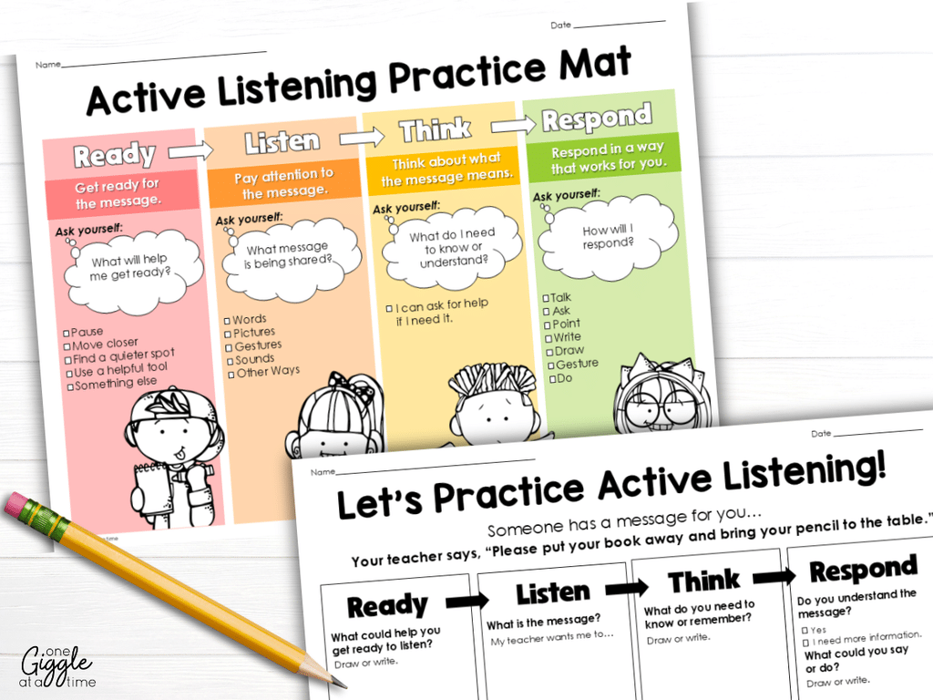 active listening resources for kids