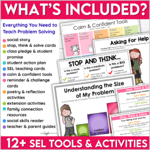 size of the problem social story and social skills activities k-2 size of the problem social story and social skills activities k-2