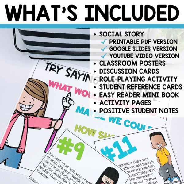 being bossy social story and social skills activities whats included being bossy social story and social skills activities whats included