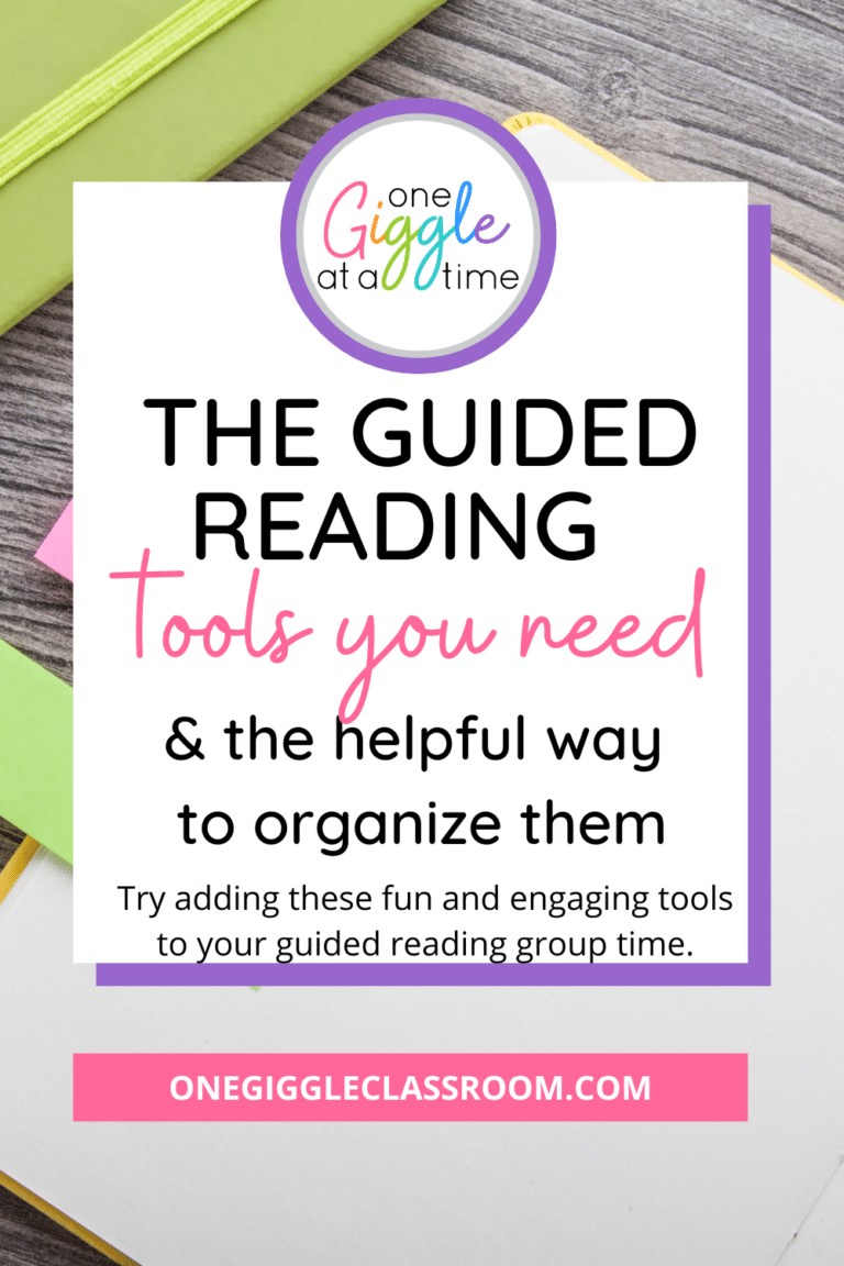 The Guided Reading Tools You Need And The Helpful Way To Organize Them