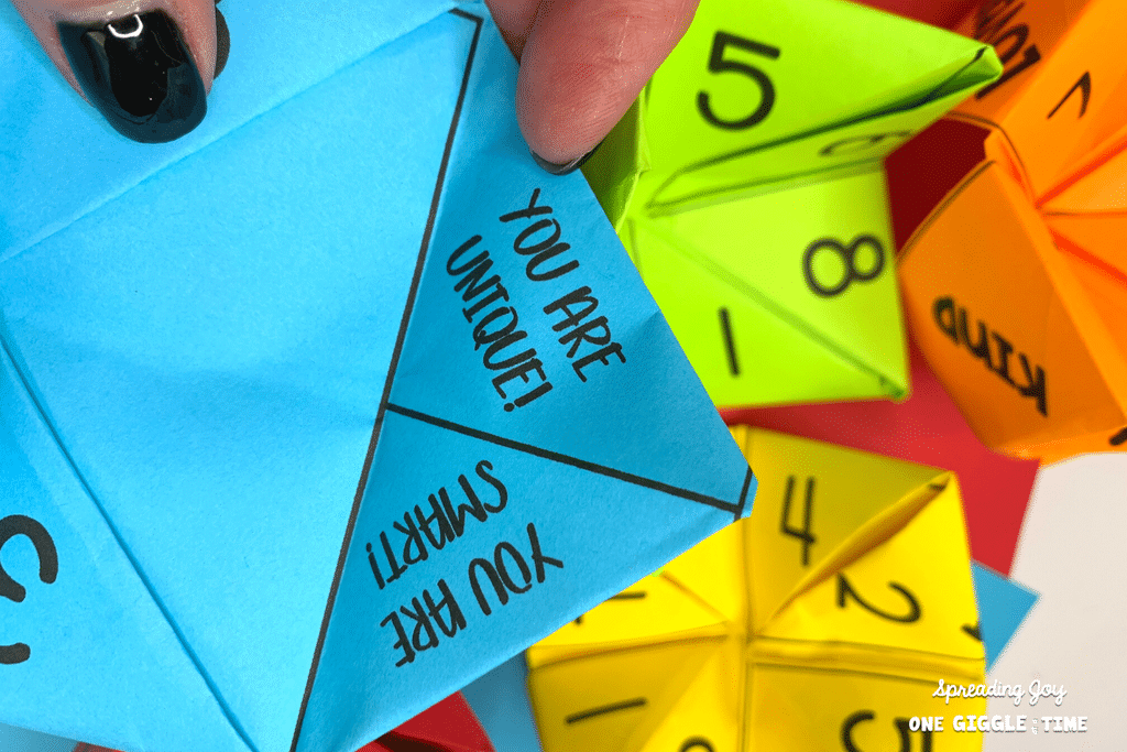 kindess cootie catchers