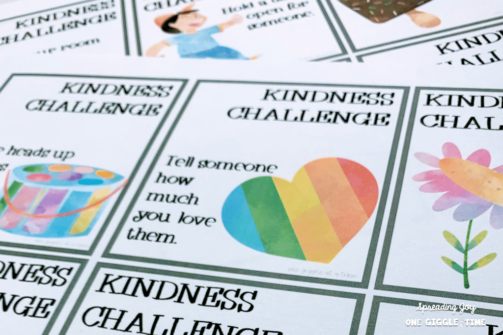 kindness challenge cards