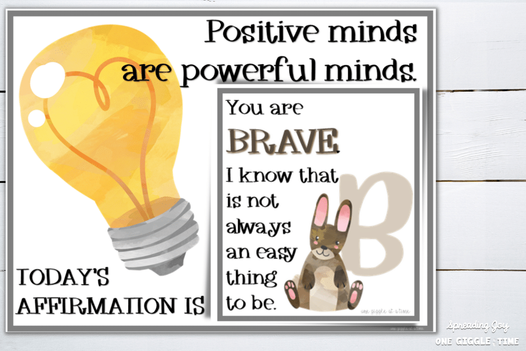 positive affirmation cards