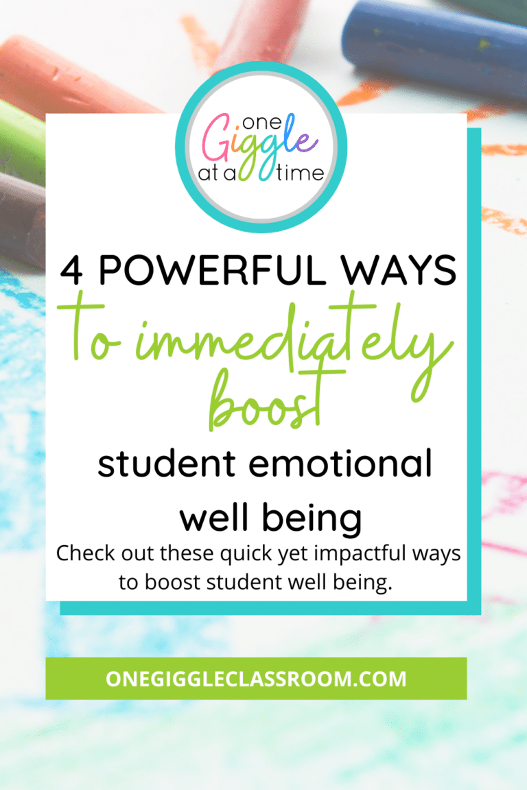 4 Powerful Ways To Immediately Boost Student Emotional Well-Being