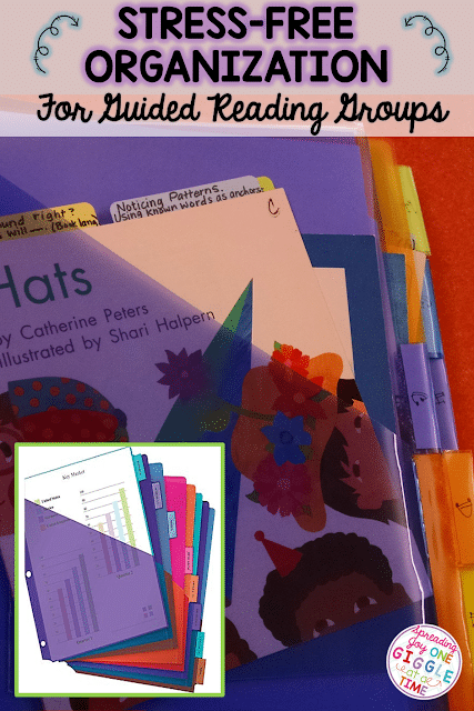 Are you looking for a stress-free way to organize your Guided Reading Binder? Here are some great tips, tools, and strategies for keeping your guided reading group data organized and keeping parents informed, all at the same time!