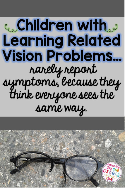 Do you have students who struggle with reading and learning, but you just cannot put your finger on the cause? It may be due to a dysfunctional visual system, and vision therapy may be the answer!