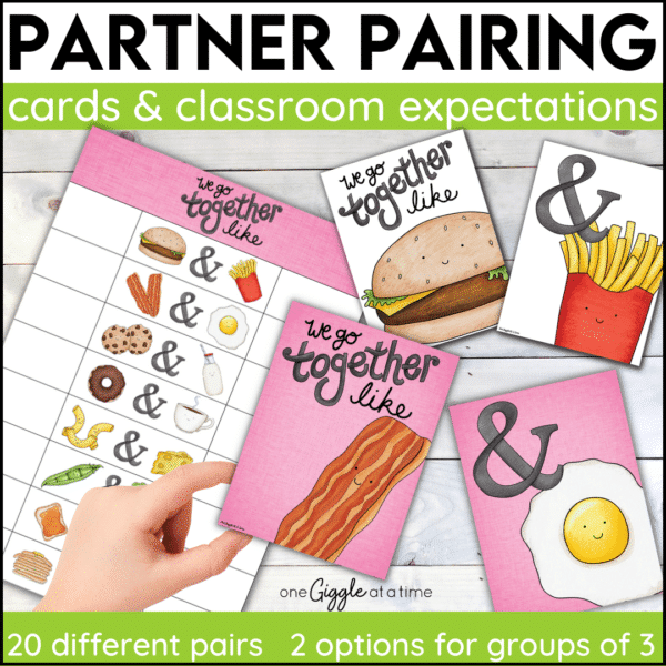 partner pairing cards and expectations