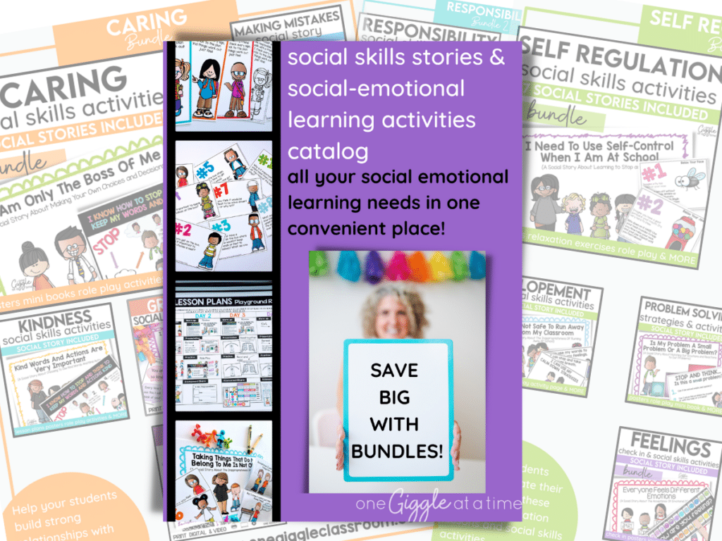 UPDATED social skills stories social emotional learning activity catalog