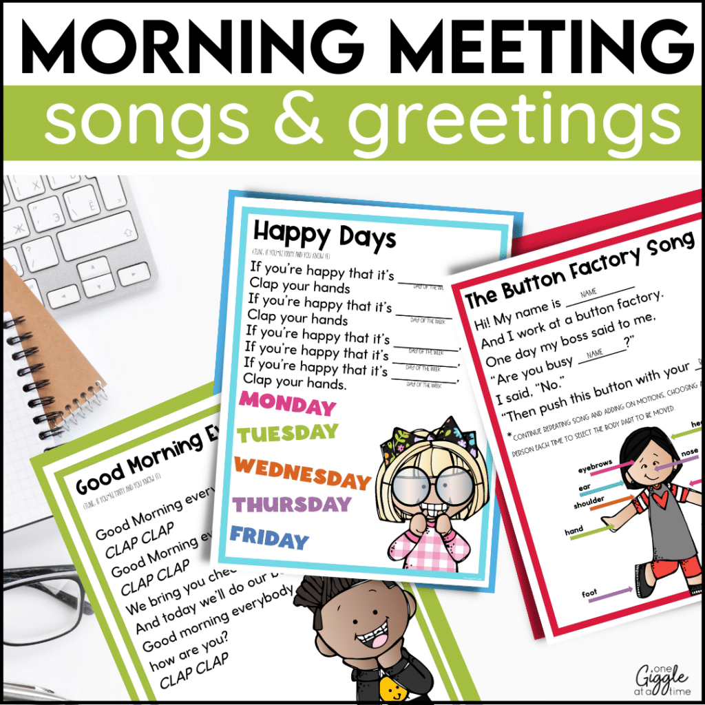morning meeting songs and greetings