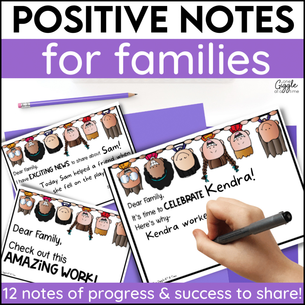 positive notes for families