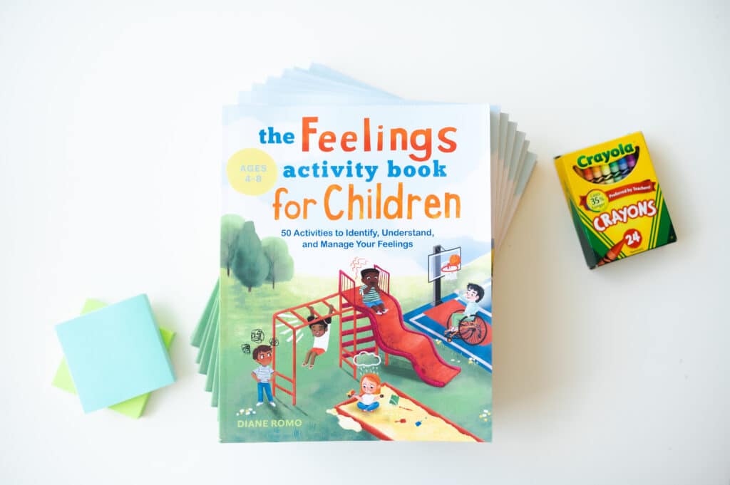 the feelings activity book for children