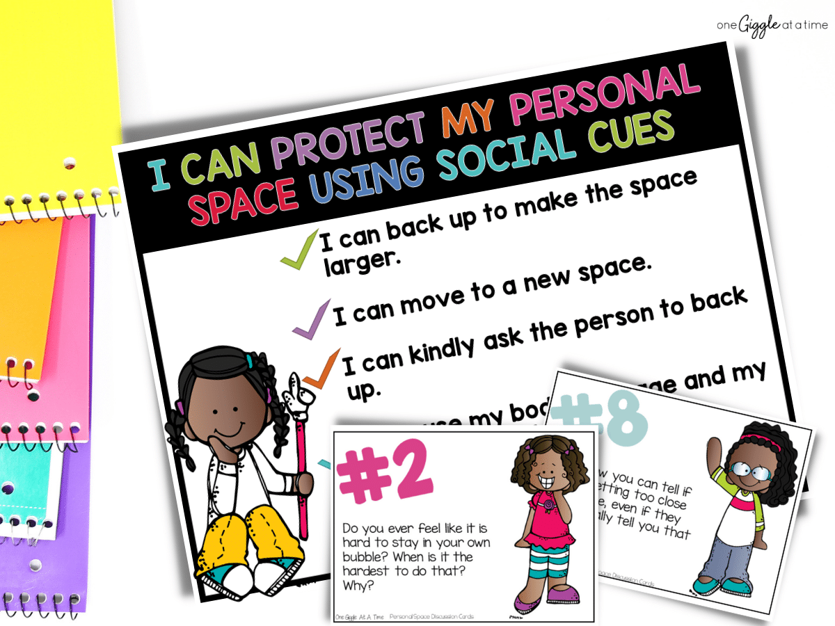 respecting personal space social skills activities