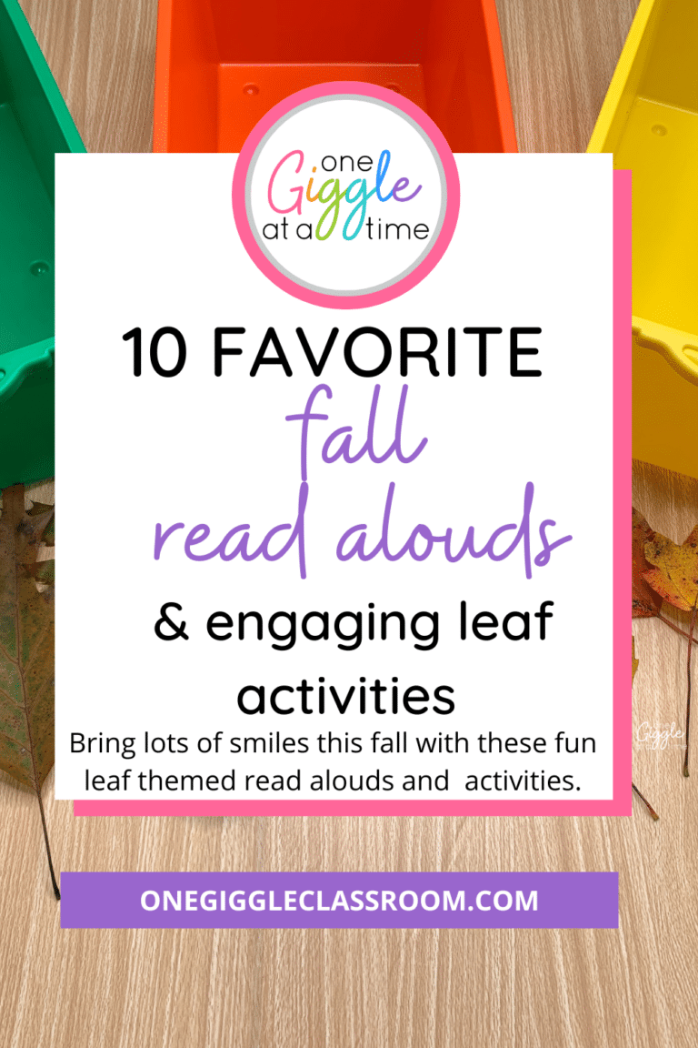 10 Favorite Fall Read Alouds & Engaging Leaf Activities For Your Elementary Classroom