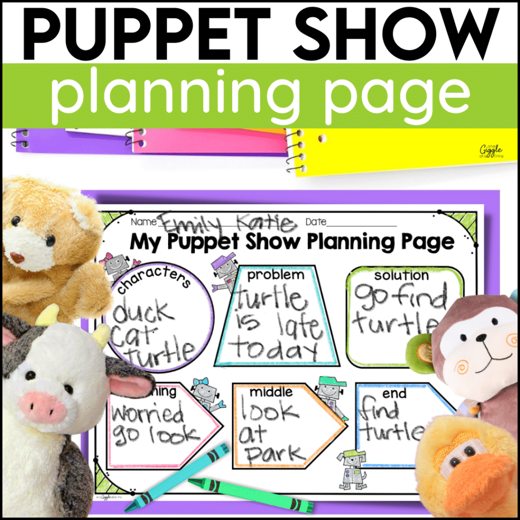 puppet show planning page 1