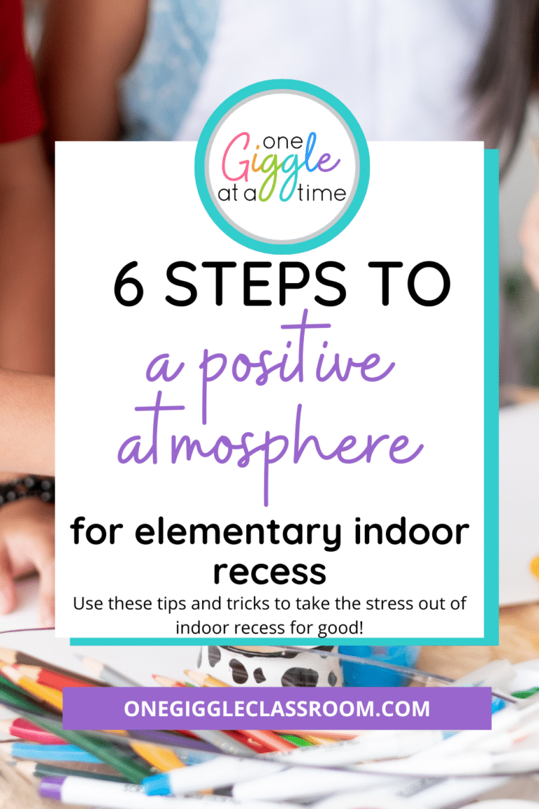 6 Steps to a Positive Atmosphere for Elementary Indoor Recess