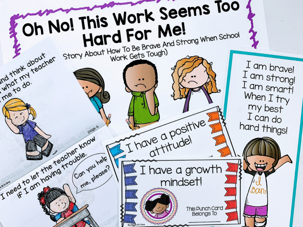 growth mindset SEL activities for students