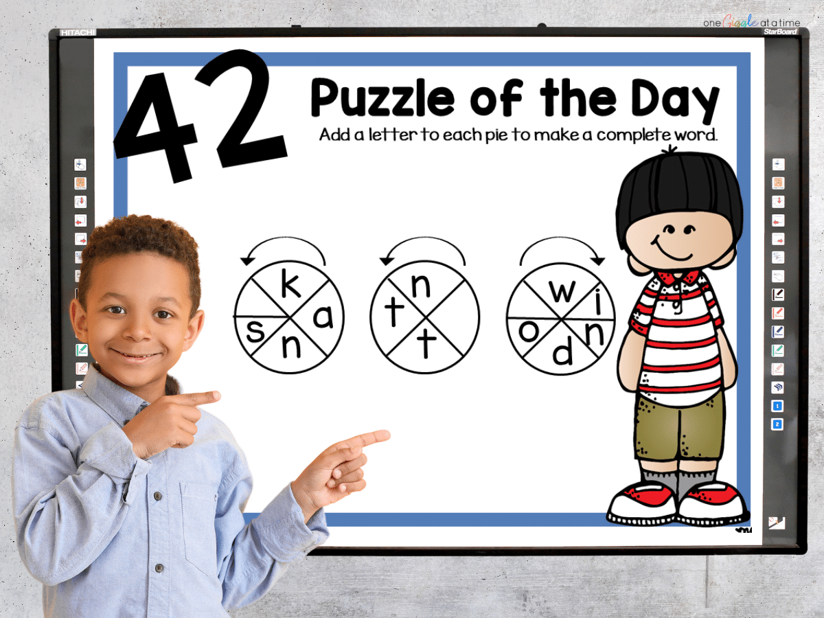 puzzle of the day for students