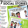 Emotional Regulation Skills Social Stories Social Skills Activities & Self Management Strategies Bundle