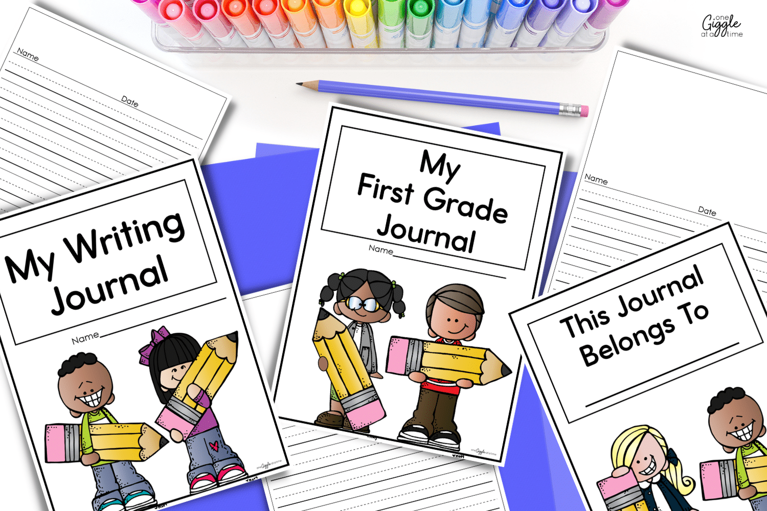 first grade daily writing journal