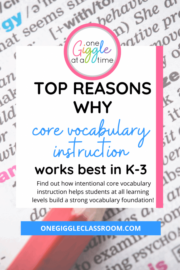 core vocabulary instruction