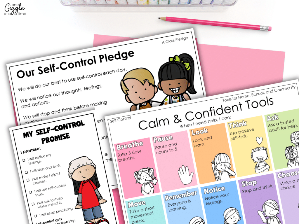 calm & confident tools for kid