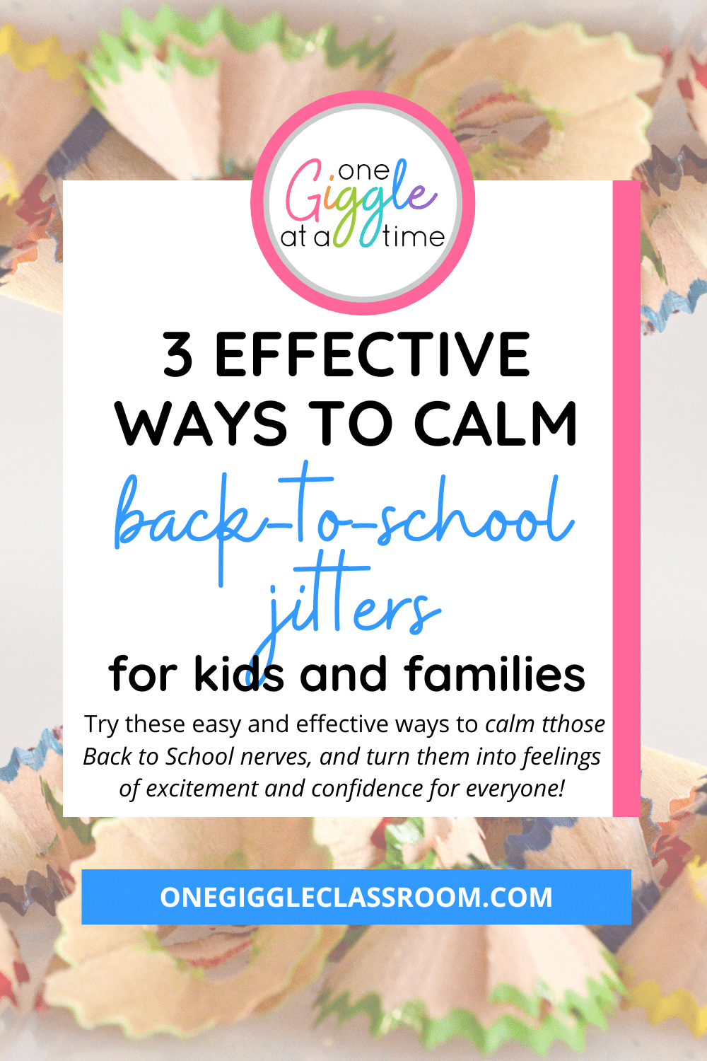 back to school jitters