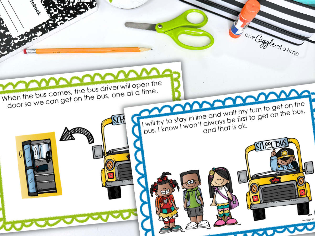 social story about bus safety