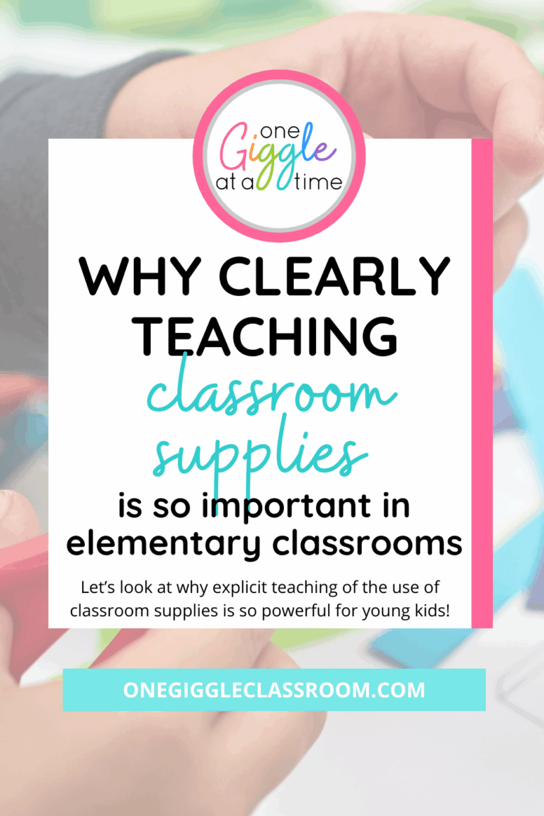 teaching classroom supplies