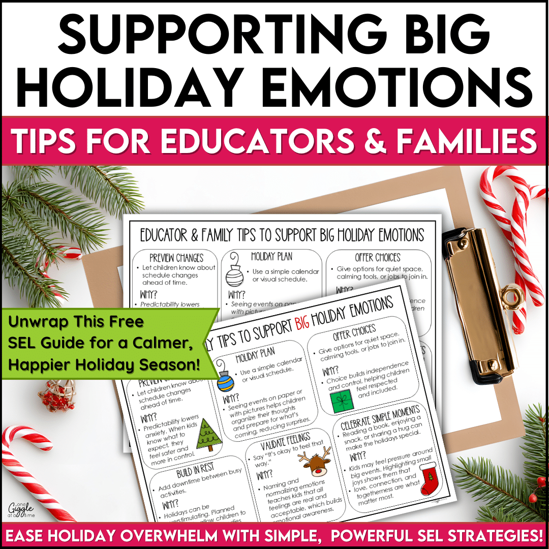 Christmas SEL Tips for Educators & Parents
