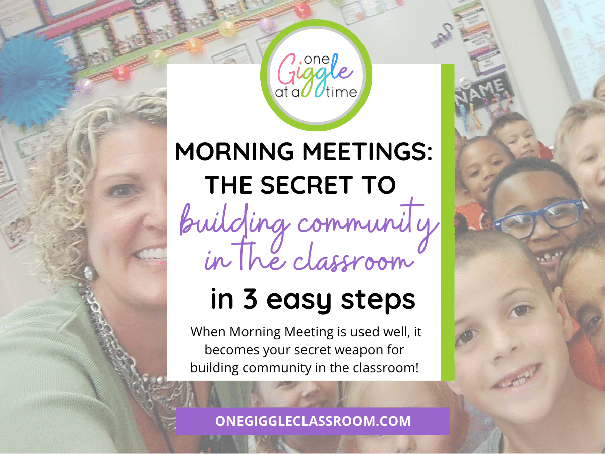 building community in the classroom with Morning Meeting