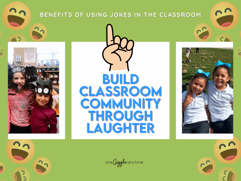 build classroom community through laughter and jokes