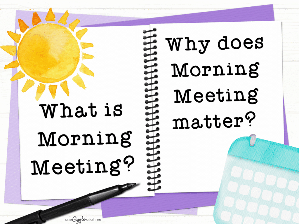 why morning meeting matters