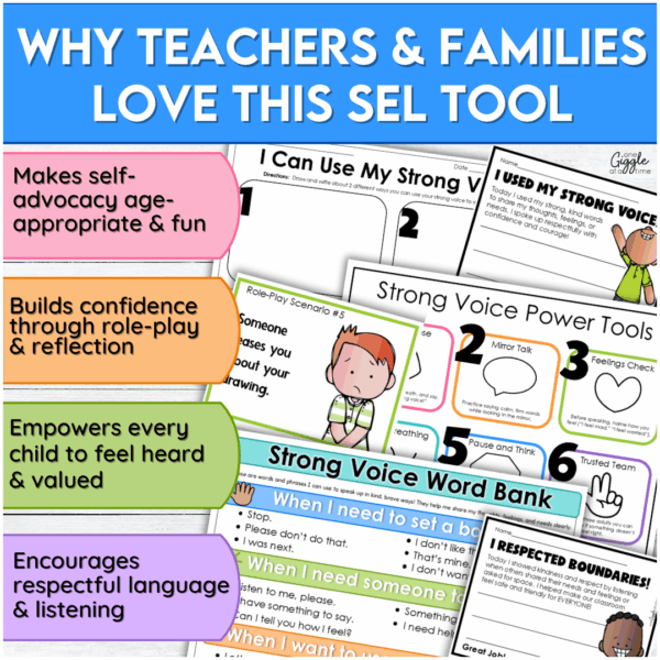 why teacher love speaking up social story and sel activities why teacher love speaking up social story and sel activities