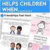 Friendship SEL Kit Social Stories + Tools for Building & Repairing Friendships
