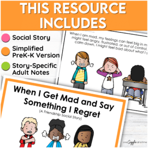 when I get mad and say something i regret whats included