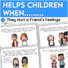 When I Hurt a Friend’s Feelings A Friendship Social Story
