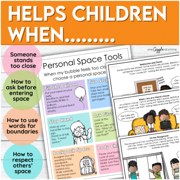 personal space and boundaries social stories bundle personal space and boundaries social stories bundle