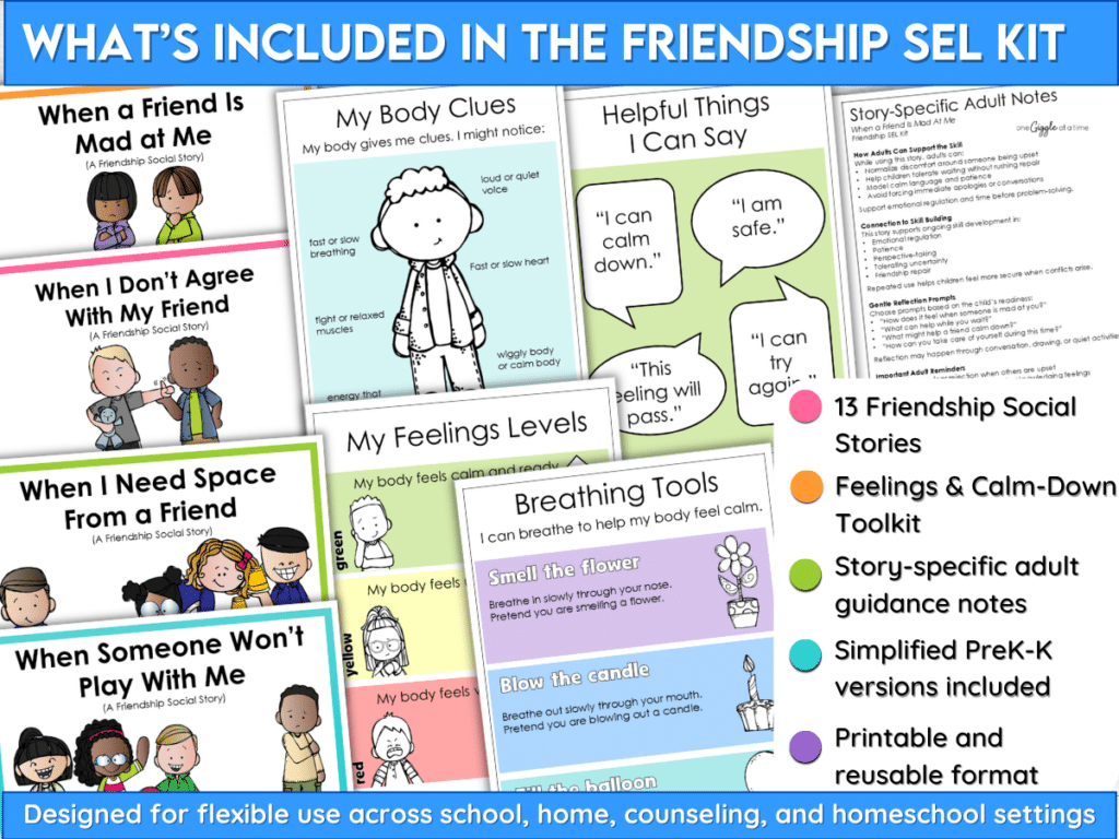 Friendship SEL Kit for kids