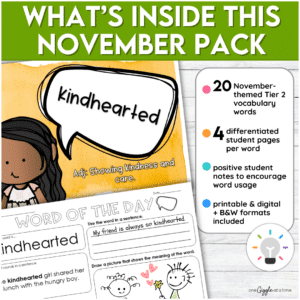 november vocabulary add on 1-3 thumb 1