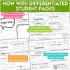 November Word of the Day Vocabulary Add on Pack for grades 4-6