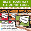 november vocabulary add on 4-6 thumb 3