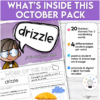 october vocabulary add on 1-3 thumb 1