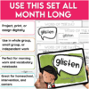 December Word of the Day Bundle Vocabulary Add on Pack for grades 1-6