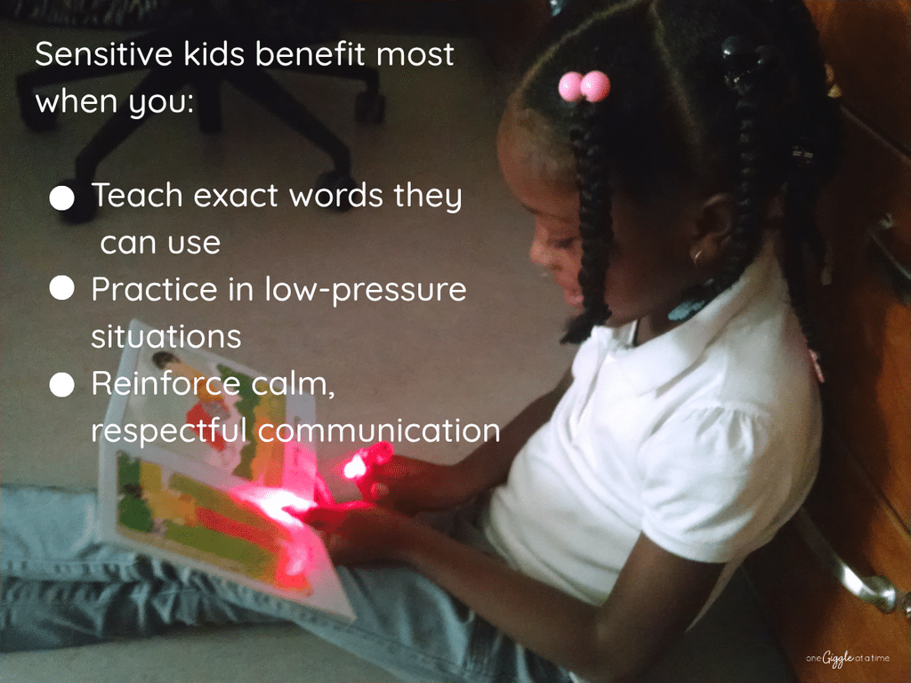 how to build confidence in sensitive kids