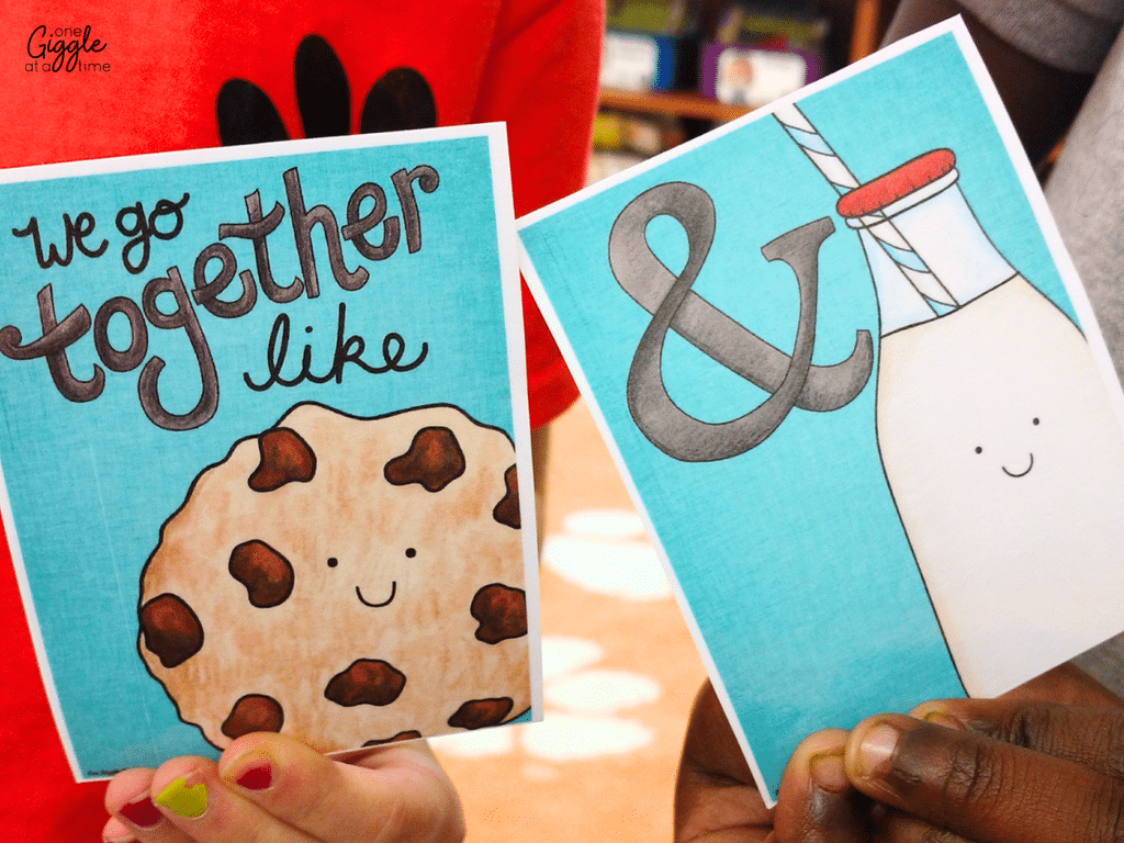 milk and cookies partner cards